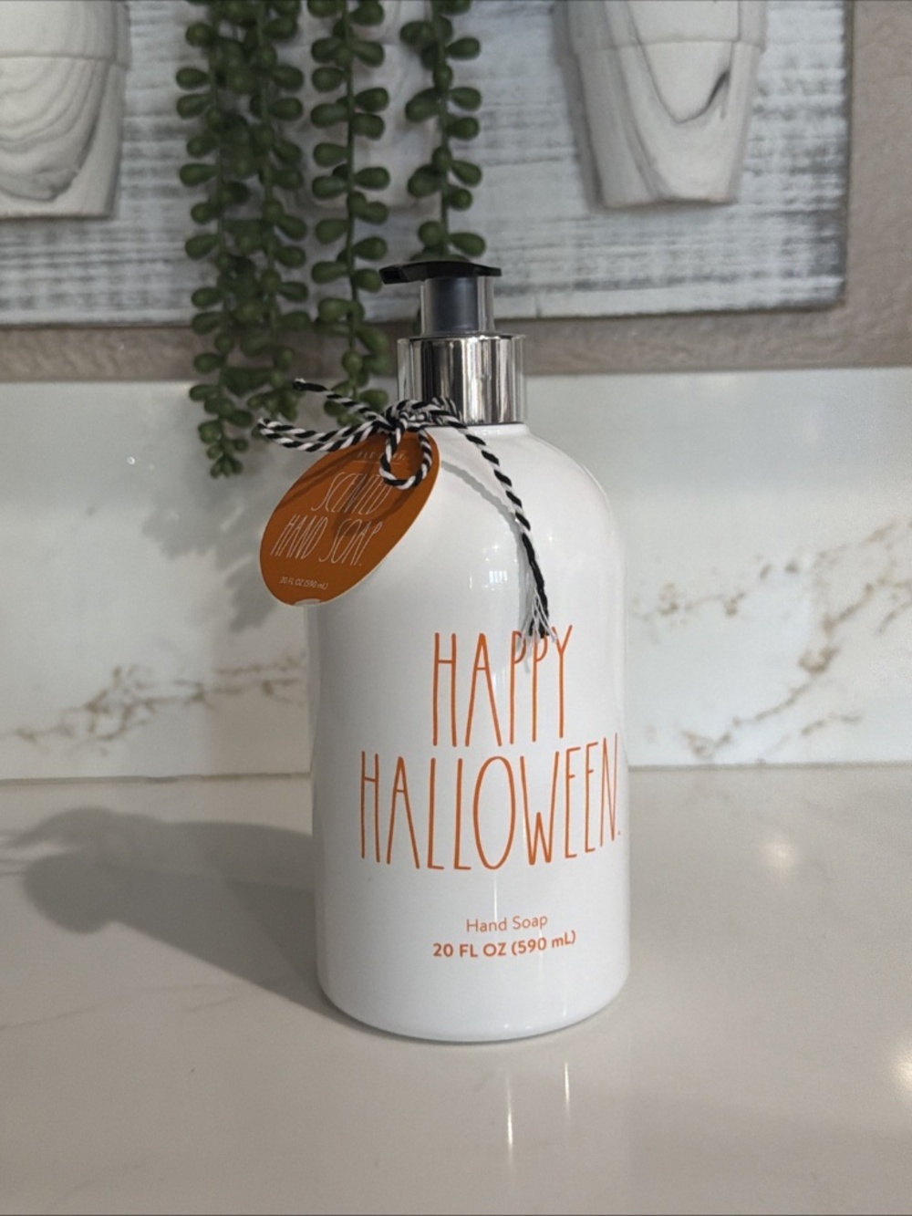 Rae Dunn Happy Halloween Pumpkin Pie Hand Soap